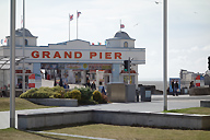 Grand Pier entrance at Weston-super-Mare