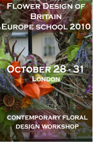Innovation through design, London contemporary flower design workshop