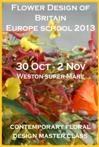 Europe school, contemporary floral design master class