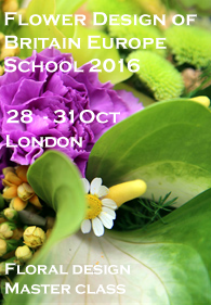 Flower Design of Britain Europe School 2016 London